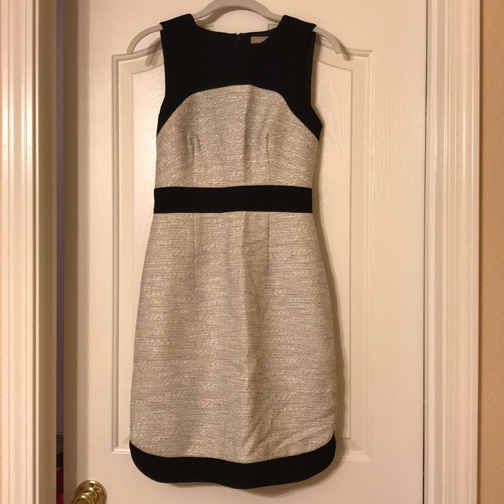Banana republic tweed sheath dress